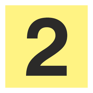 Jälkivalaiseva kerrosnumerokyltti 2